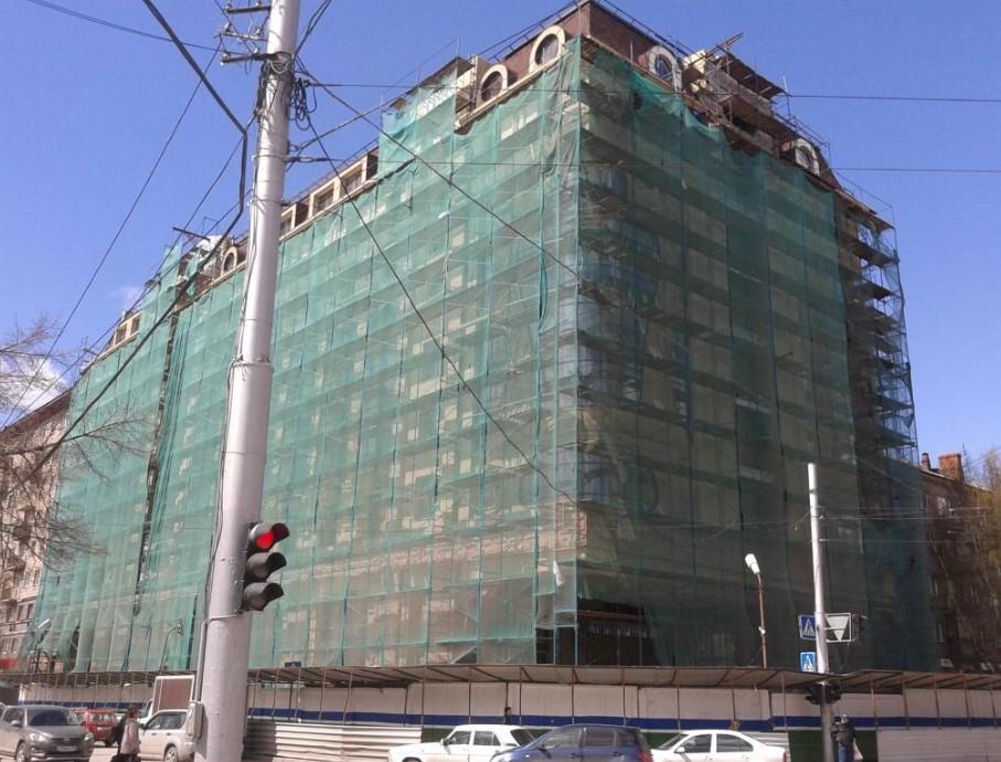 Фото В Новосибирске вспомнили, как на месте отеля Grand Autograph горело здание гастронома 11